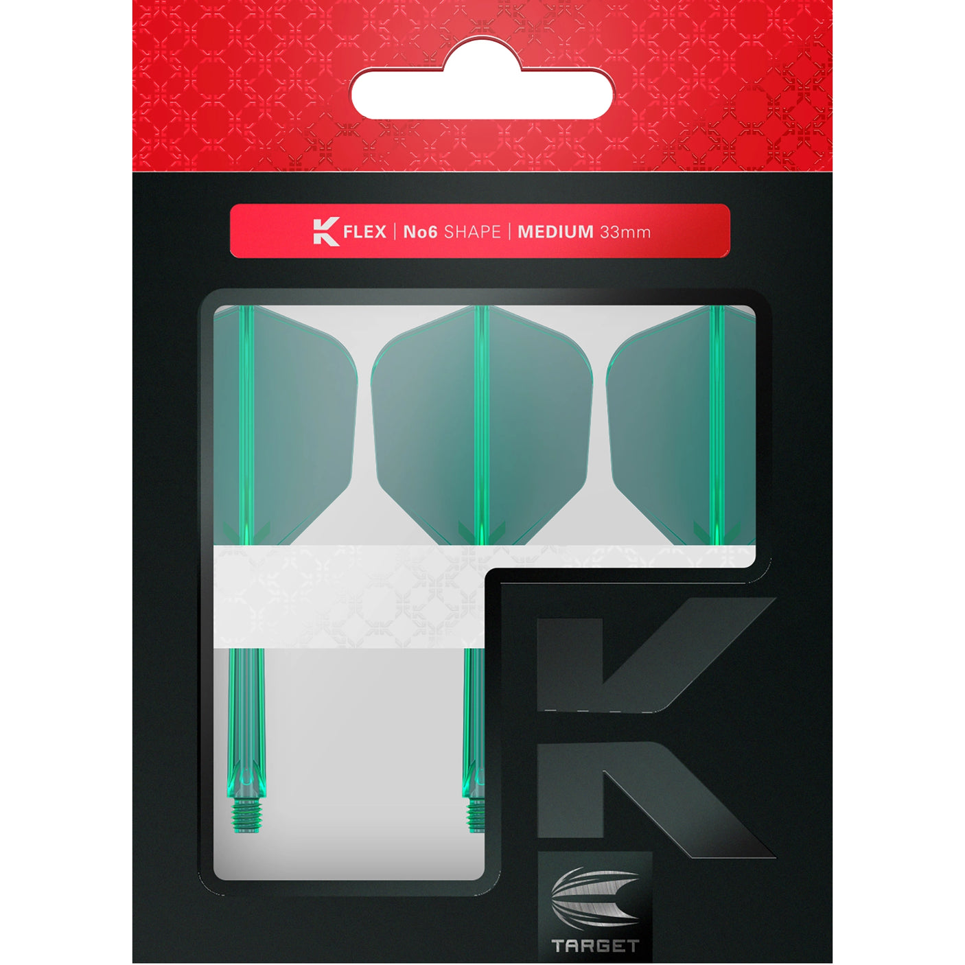 Target Darts K-Flex Flight System No.6 - Green