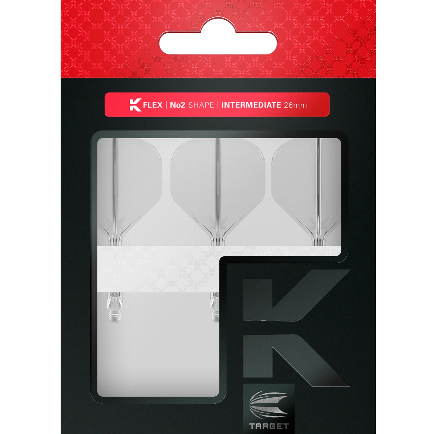 Target Darts K-Flex Flight System No.2 - Clear