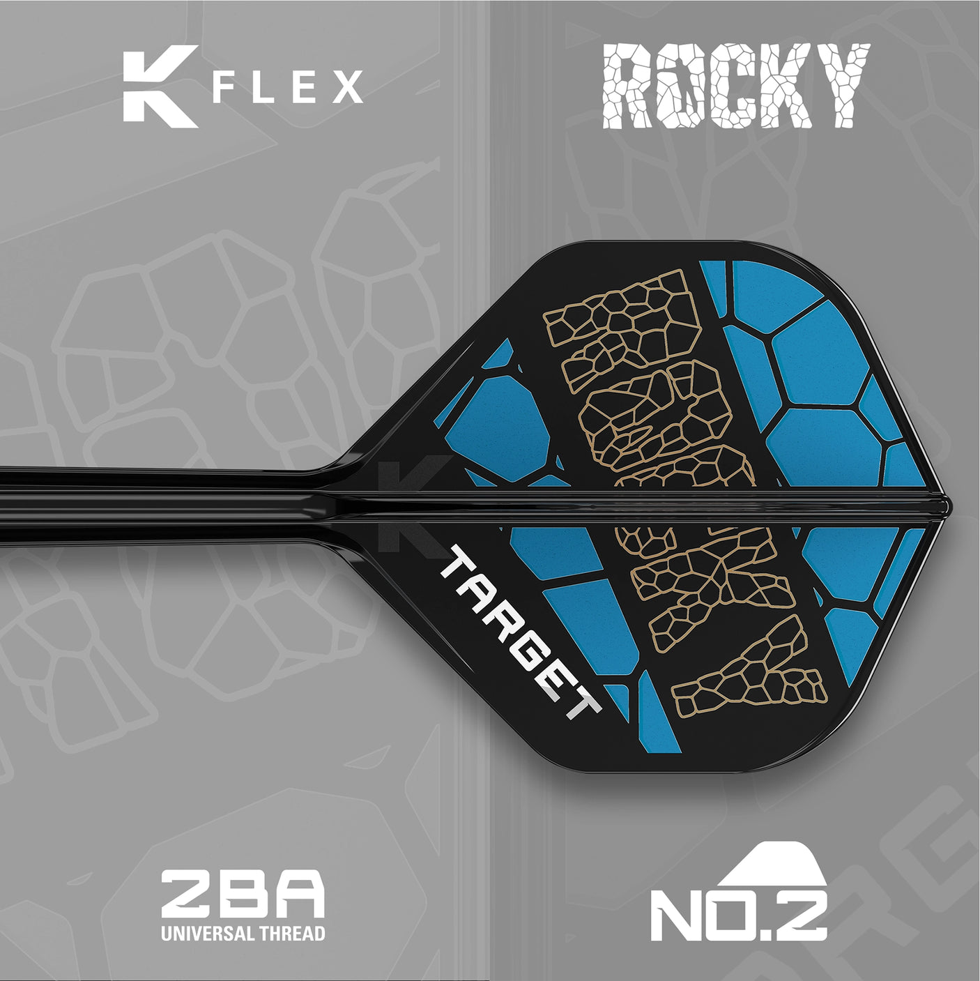Target Darts Josh Rock K-Flex Flight System No.2
