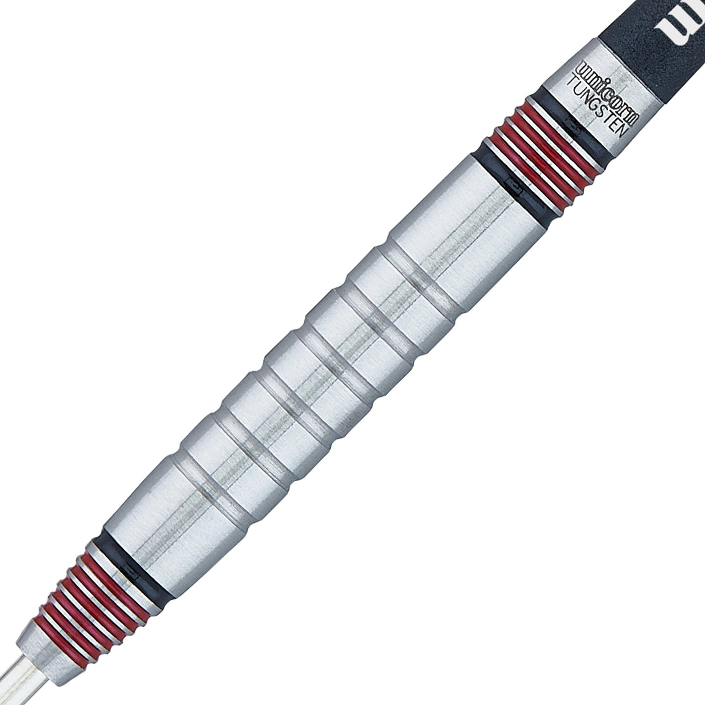 Unicorn Core Plus Tungsten Style 2 Steel Tip Darts barrel view