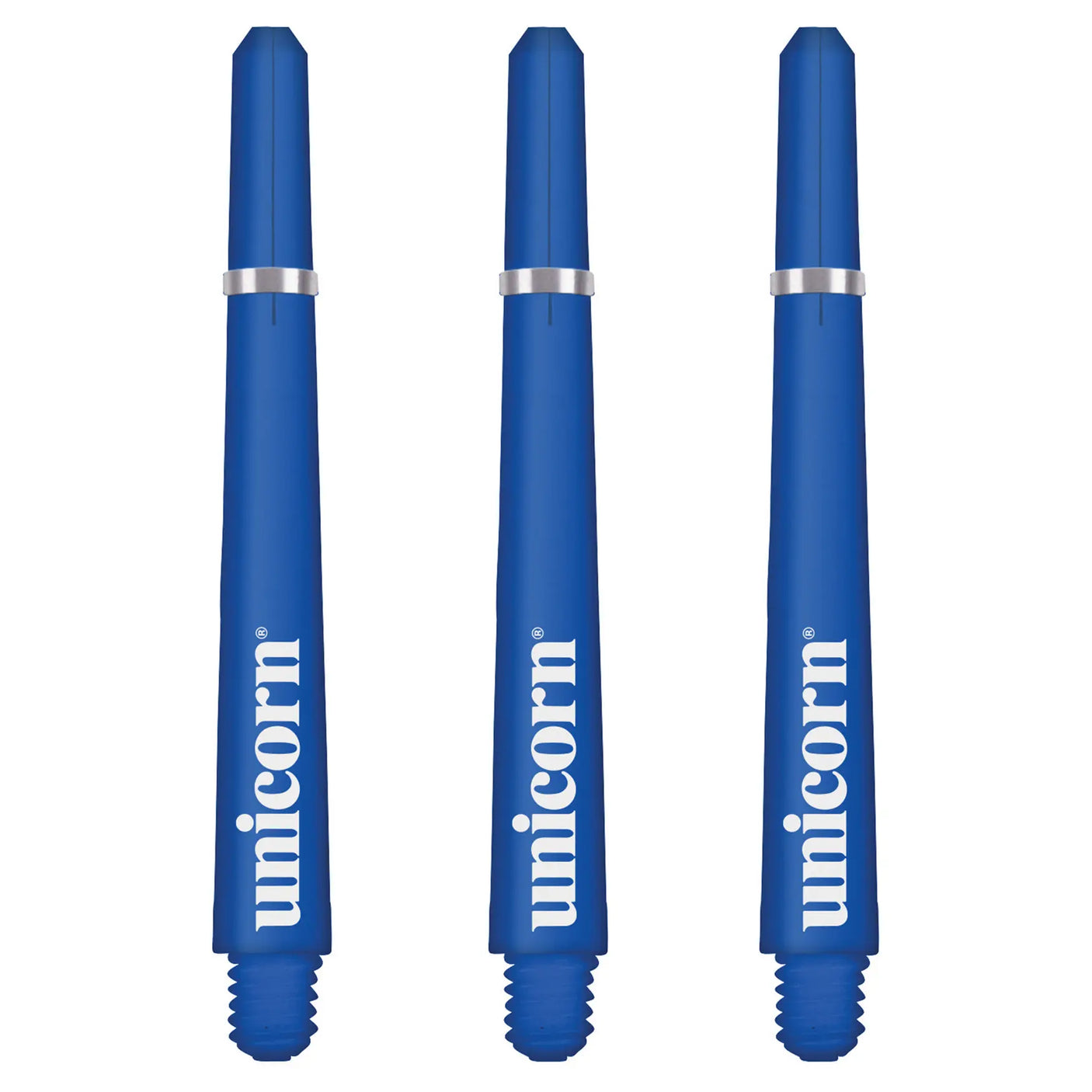 Unicorn Gripper 4 Darts Shafts Three in Blue