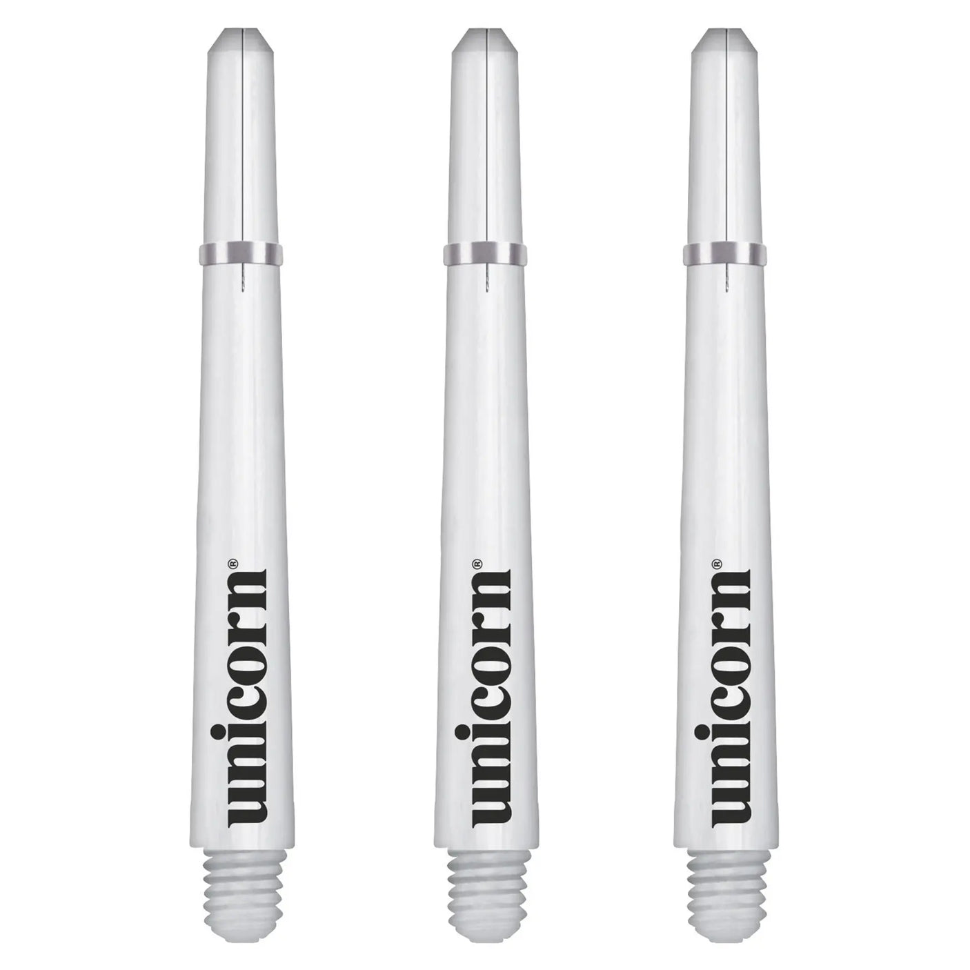 Unicorn Gripper 4 Darts Shafts Three in Clear