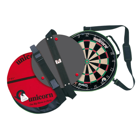 Unicorn On Tour Portable Dartboard In Bag View