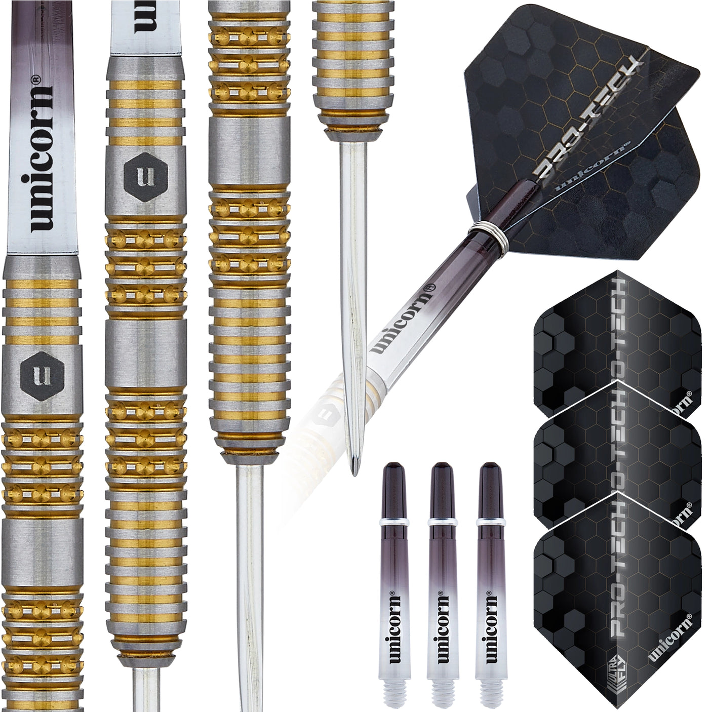 Unicorn Pro-Tech Style 6 Steel Tip Dart - 90% Tungsten Collection View