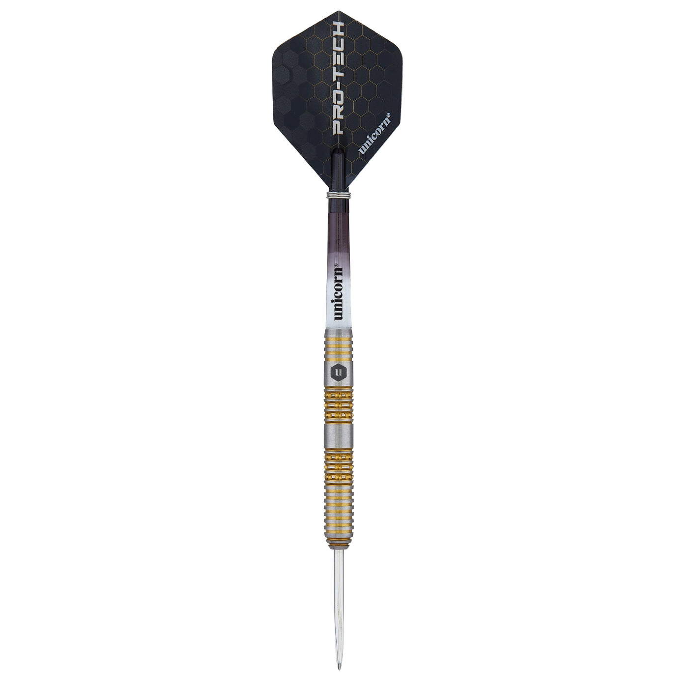 Unicorn Pro-Tech Style 6 Steel Tip Dart - 90% Tungsten Full Lengh View