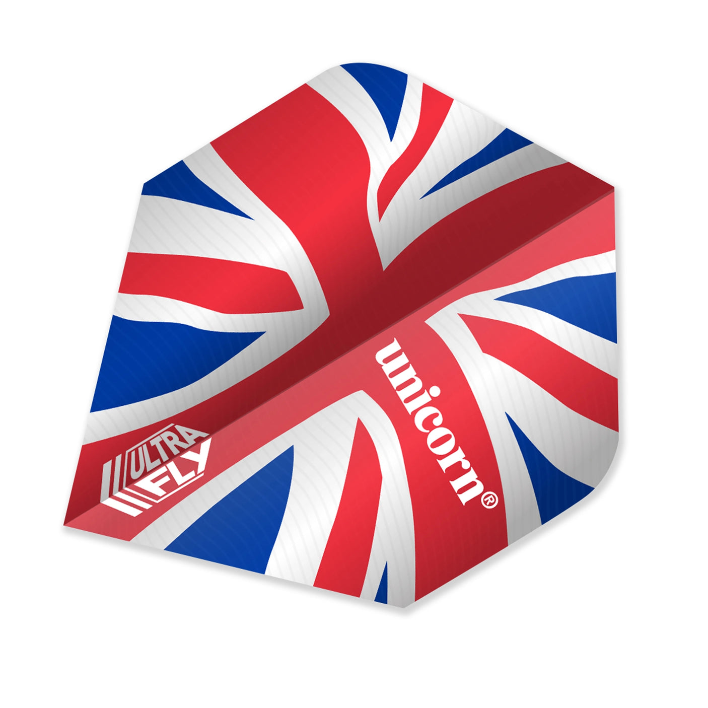 Unicorn Ultrafly Plus Union Jack Ripple Dart Flights