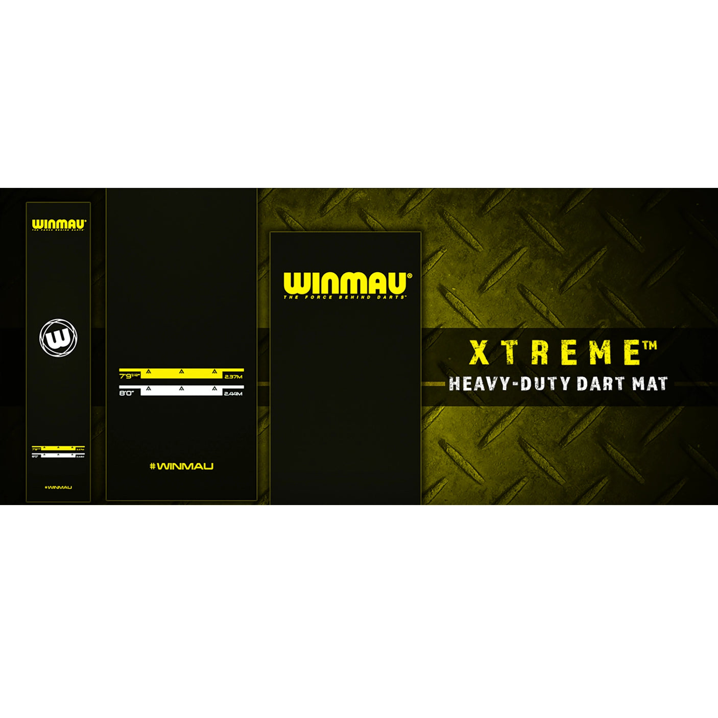 Winmau Xtreme Darts Mat - Heavy Duty