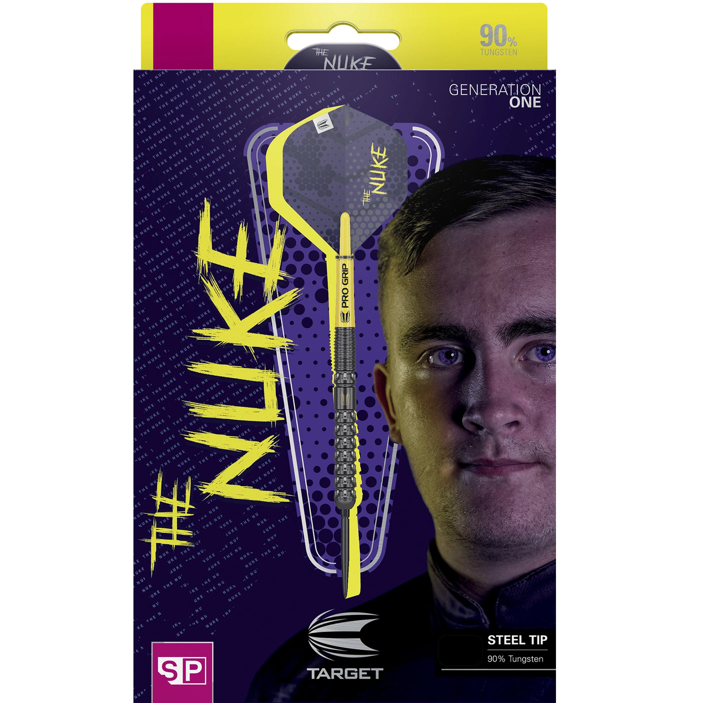 Target Darts Luke Littler Gen 1 SP 90% Tungsten Steel Tip Darts