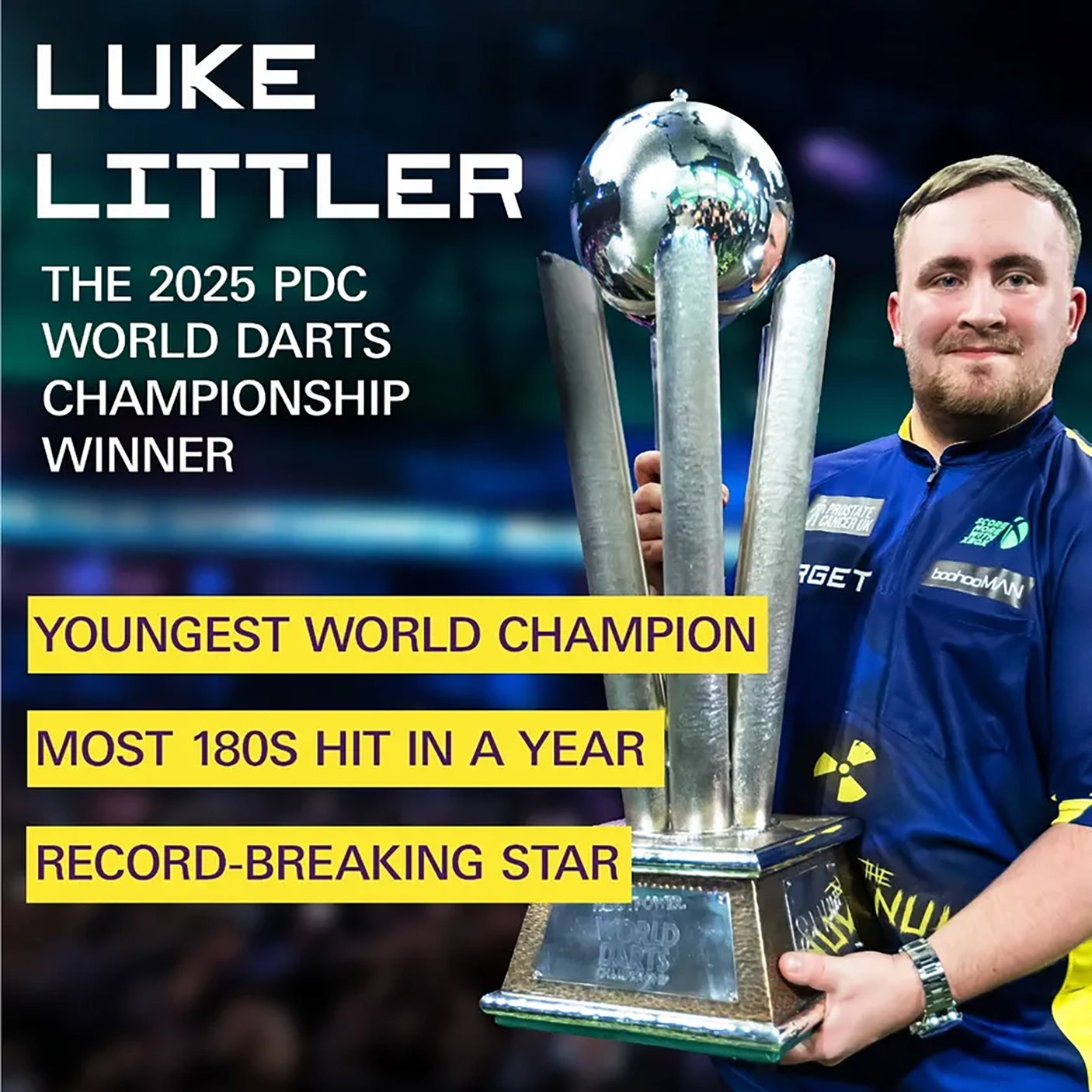 Target Darts Luke Littler Gen 1 SP 90% Tungsten Steel Tip Darts