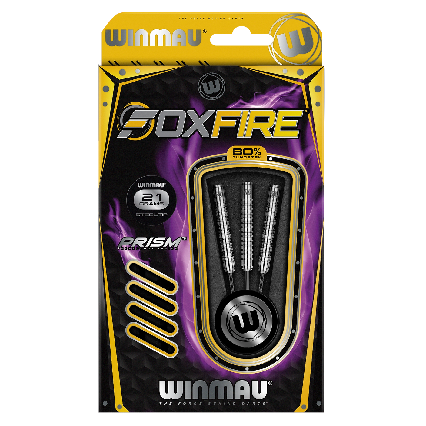 Winmau Foxfire 80% Tungsten Steel Tip Darts