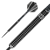 Winamau  Blackout 90% Tungsten Steel Tip Darts - Straight Barrel