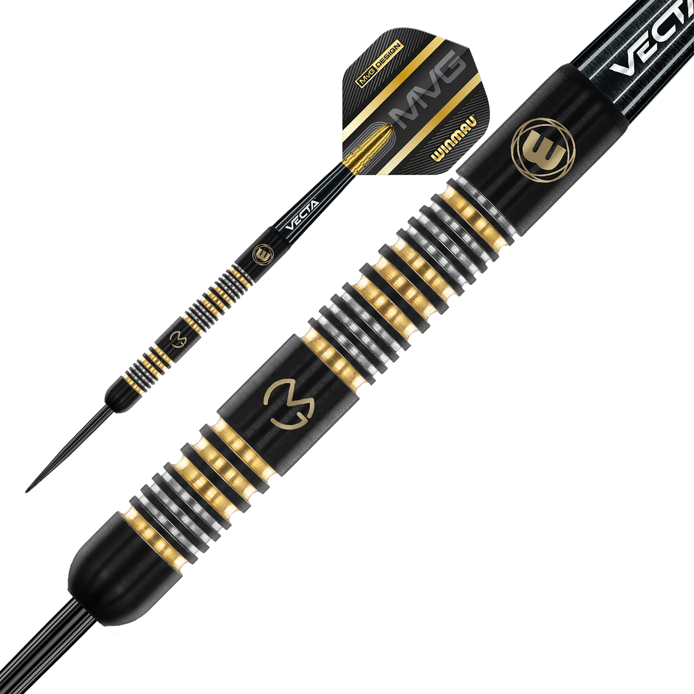 Winmau MVG Trilogy 90% Tungsten Steel Tip Darts