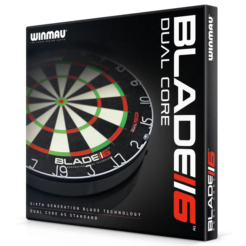 Winmau Blade 6 Dual Core Dartboard Box View