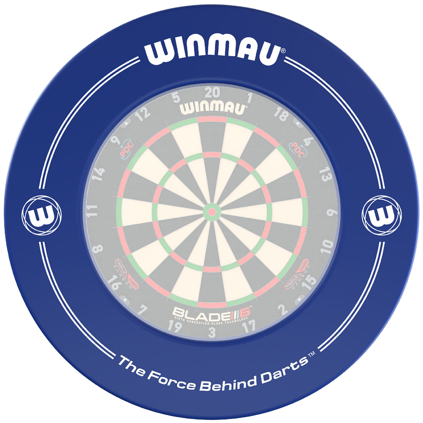 Winmau Printed Blue Dartboard Surround