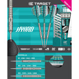 Target Darts Hydro 02 SP 90% Tungsten Steel Tip Darts