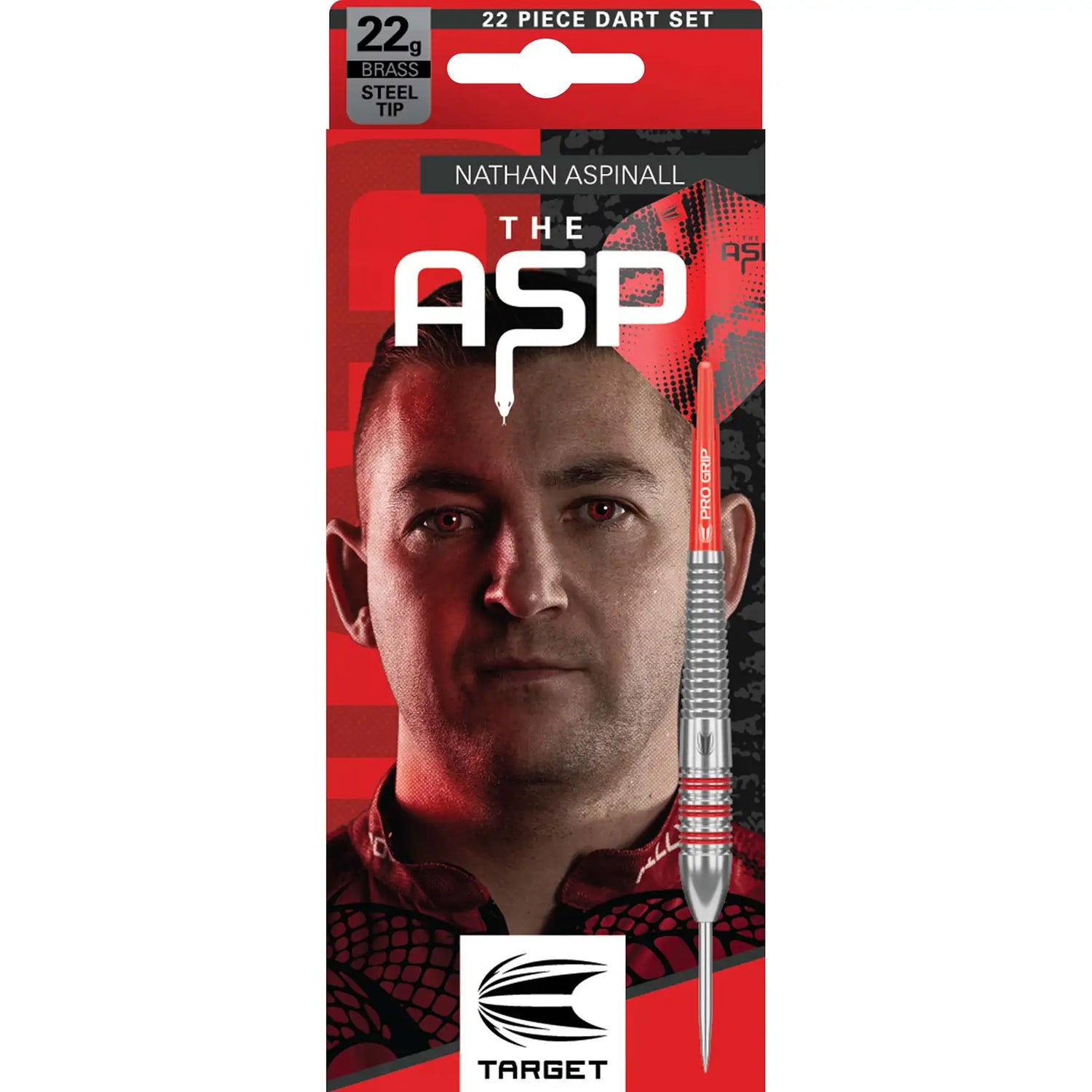 Target Darts Nathan Aspinall Brass Steel Tip Darts