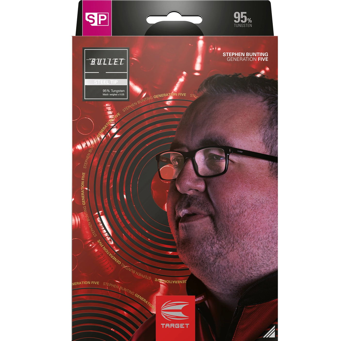 Stephen Bunting Generation 5 darts packaging