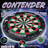 Unicorn Contender Dartboard Front BoxView