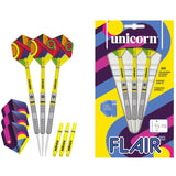 Unicorn Flair 3 80% Tungsten Steel Tip Darts