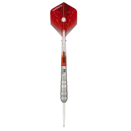 Unicorn Striker Type 4  Steel Tip Darts on Angle View