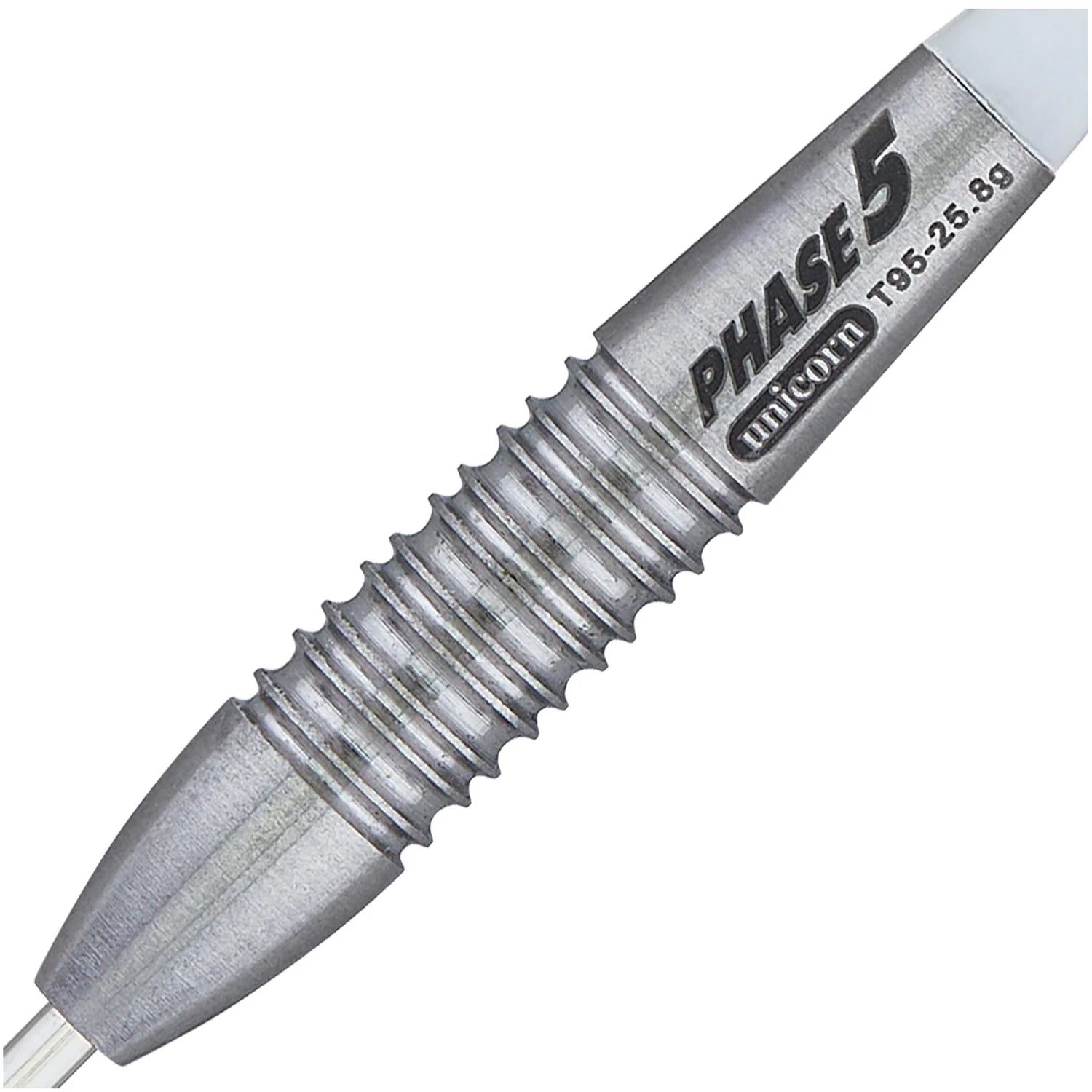 Unicorn Heritage Phase 5 95% Tungsten Darts 26g barrel view