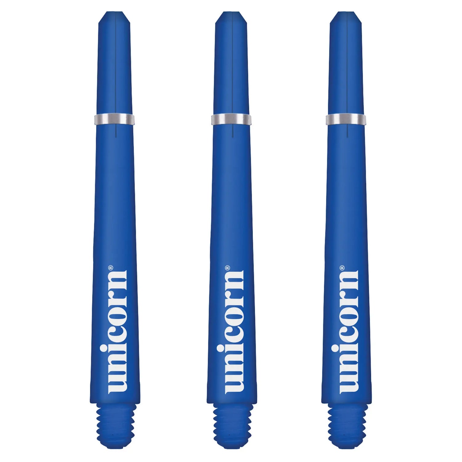 Unicorn Gripper 4 Darts Shafts Three in Blue