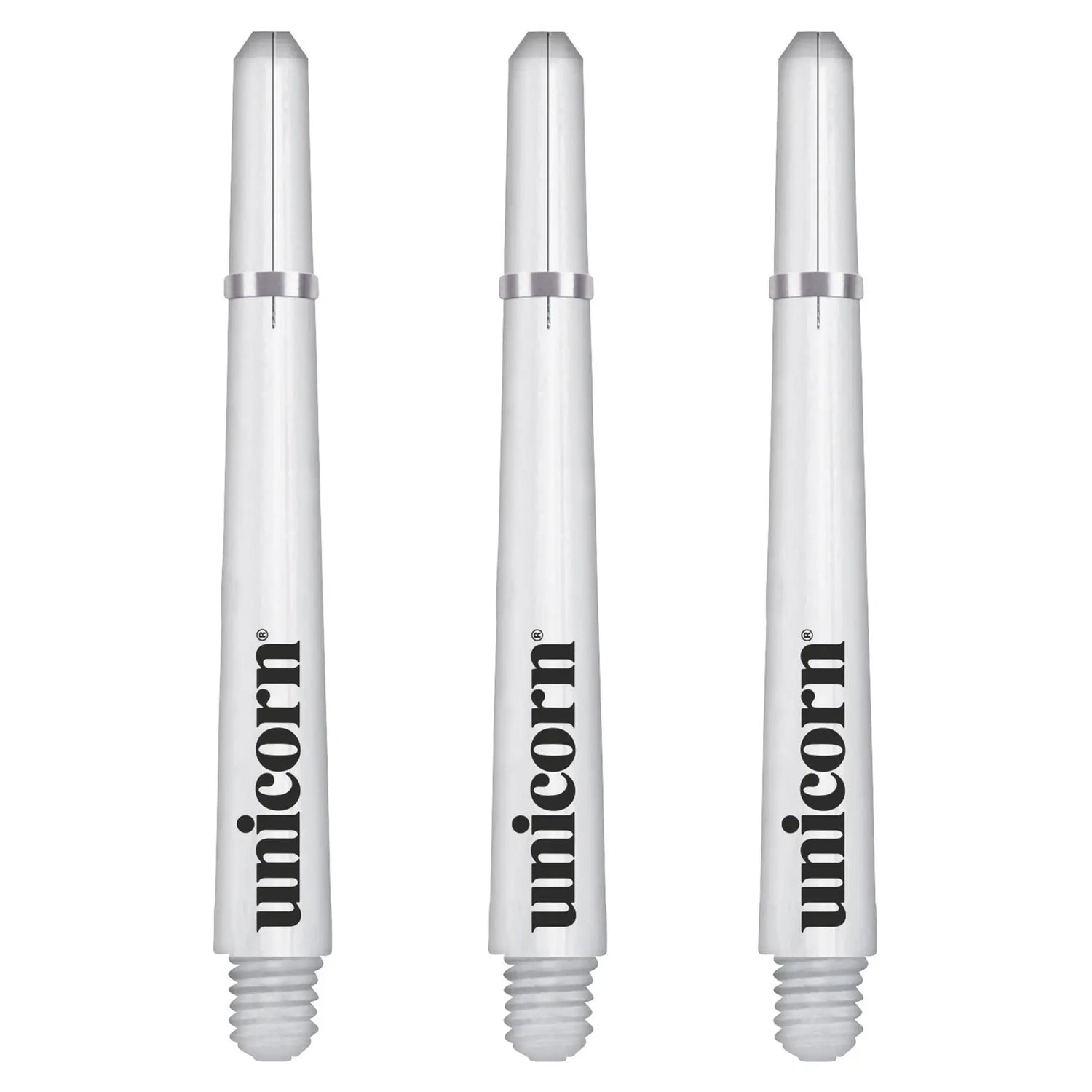 Unicorn Gripper 4 Darts Shafts Three in Clear