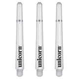 Unicorn Gripper 4 Darts Shafts Three in Clear