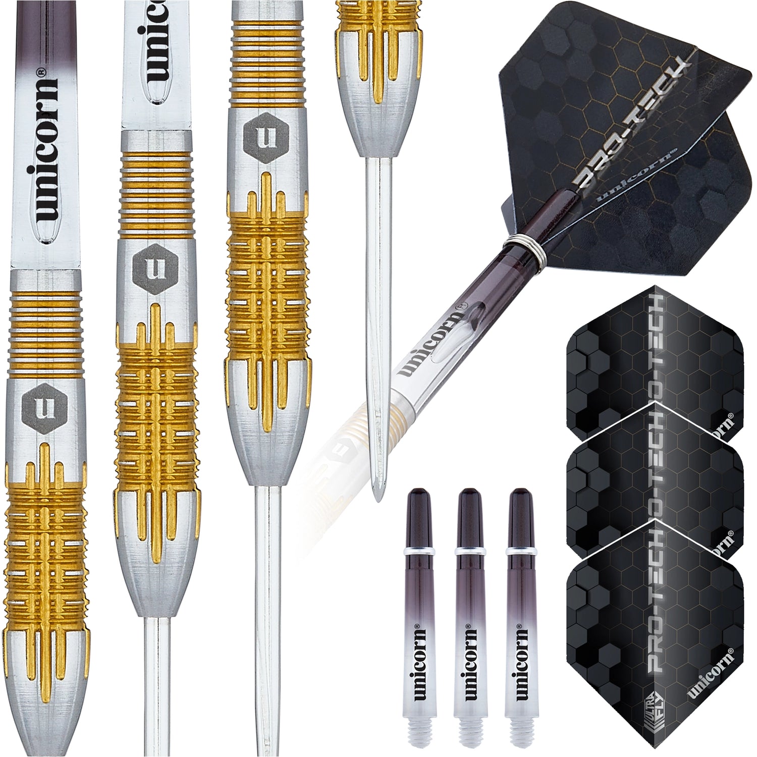 Unicorn Pro-Tech Style 1 Steel Tip Dart - 90% Tungsten Collection View