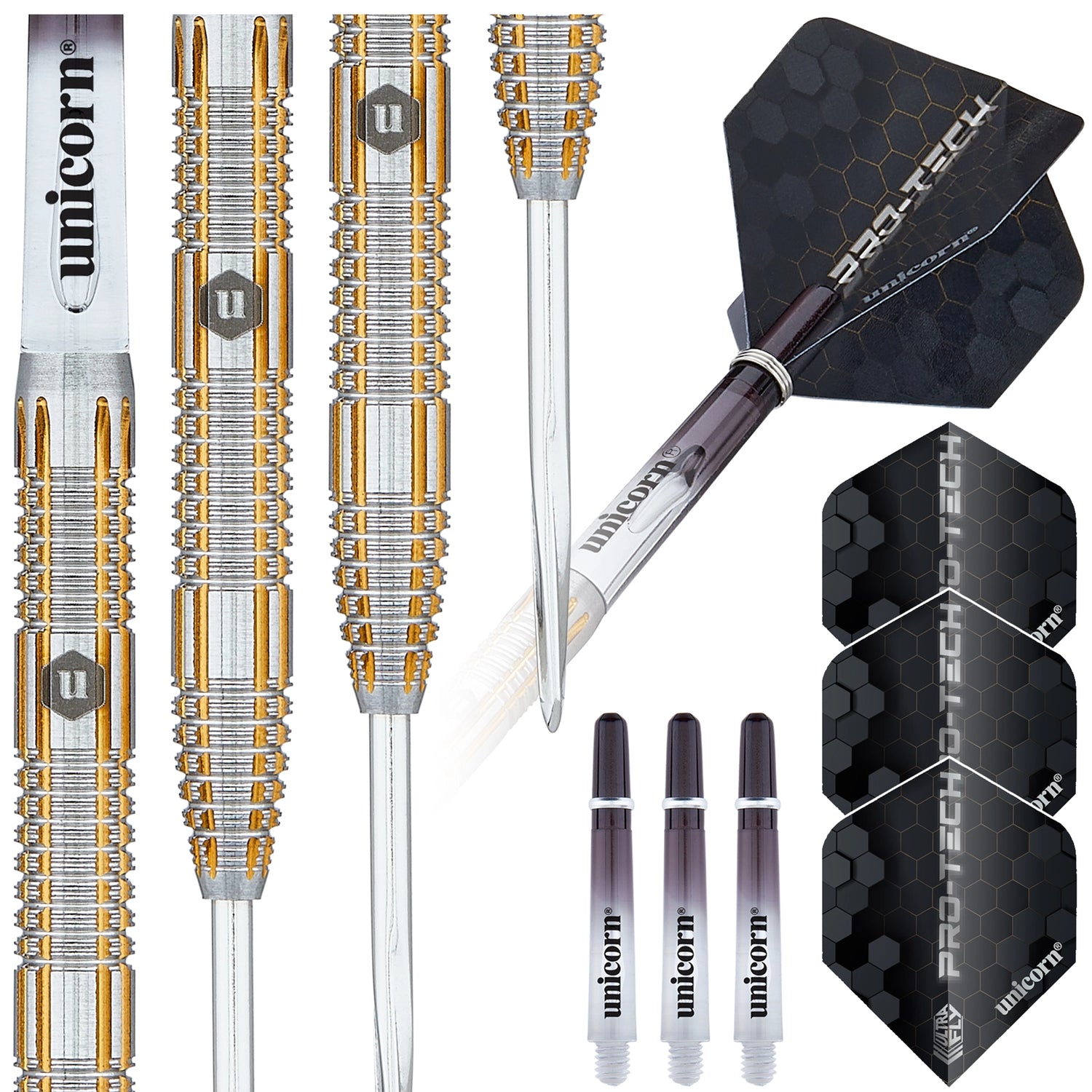 Unicorn Pro-Tech Style 4 Steel Tip Dart - 90% Tungsten Collection View