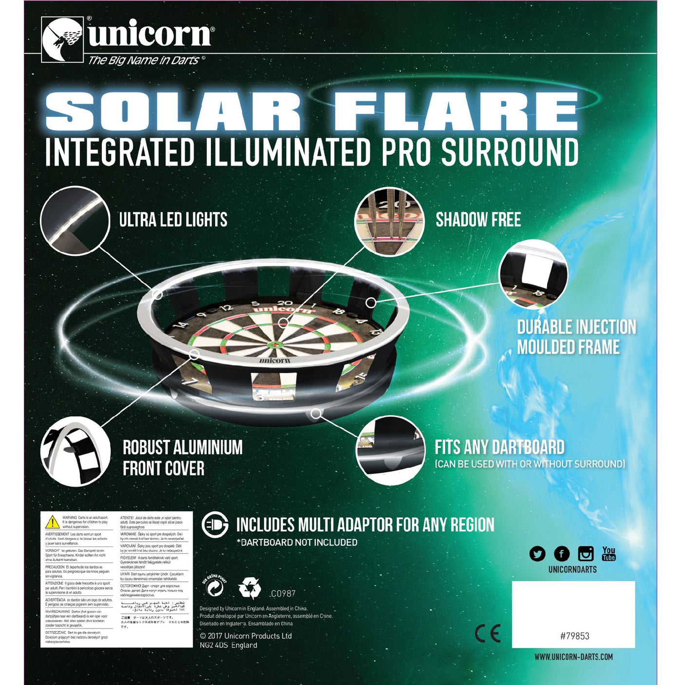 Unicorn Solar Flare Light Surround Box View