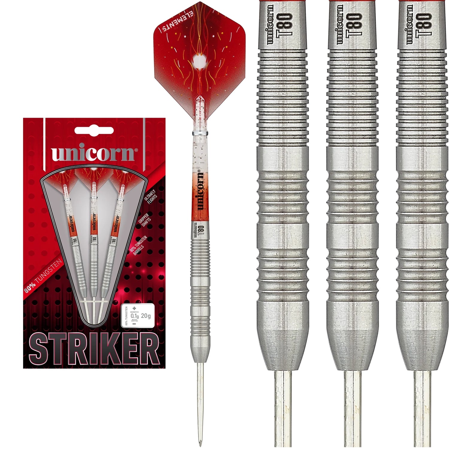 Unicorn Striker Type 3  Steel Tip Darts Collection View