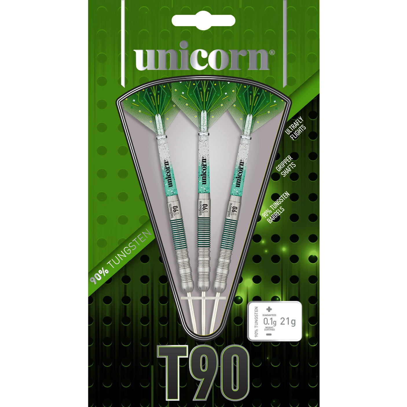 Unicorn T90 Core XL Type 1 - 90% Tungsten Steel Tip Darts