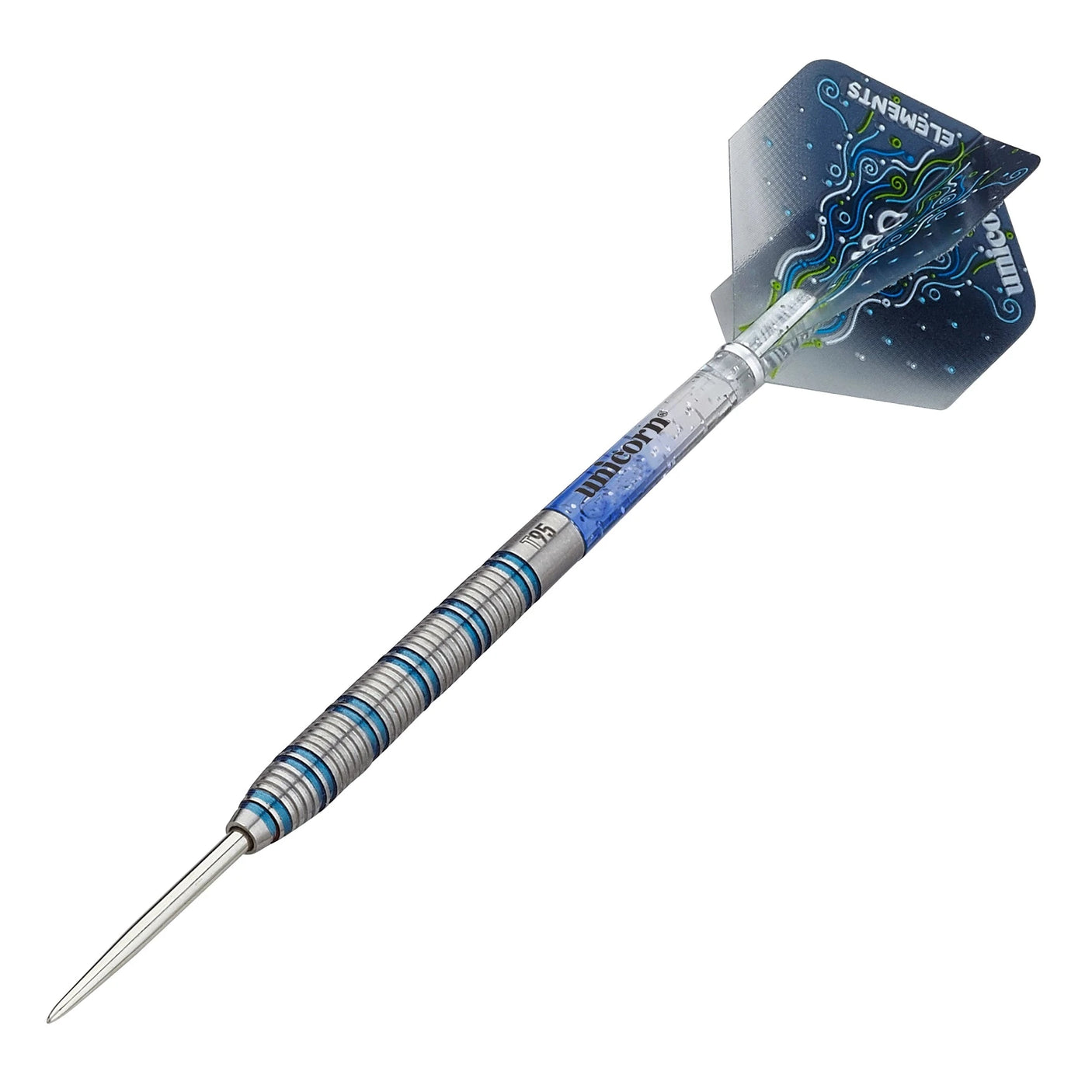 Dart nyíl szett Unicorn steel Core XL T95 kék 21g, 95% wolfr Dart nyíl szett Unicorn steel Core XL T95 kék 21g, 95% wolfr