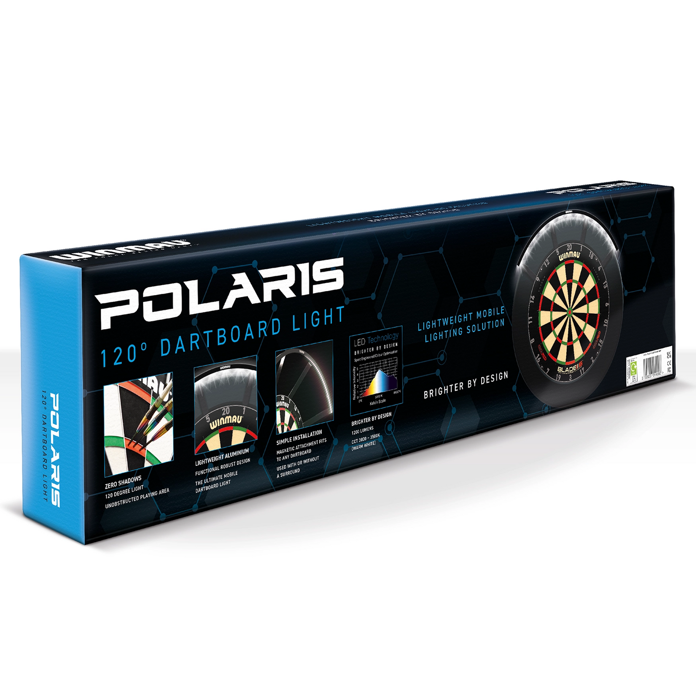 Winamau Polaris 120° Dartboard Light