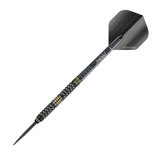 Winmau Aspria Dual Core 95/85% Tungsten Steel Tip Dart On Angle View