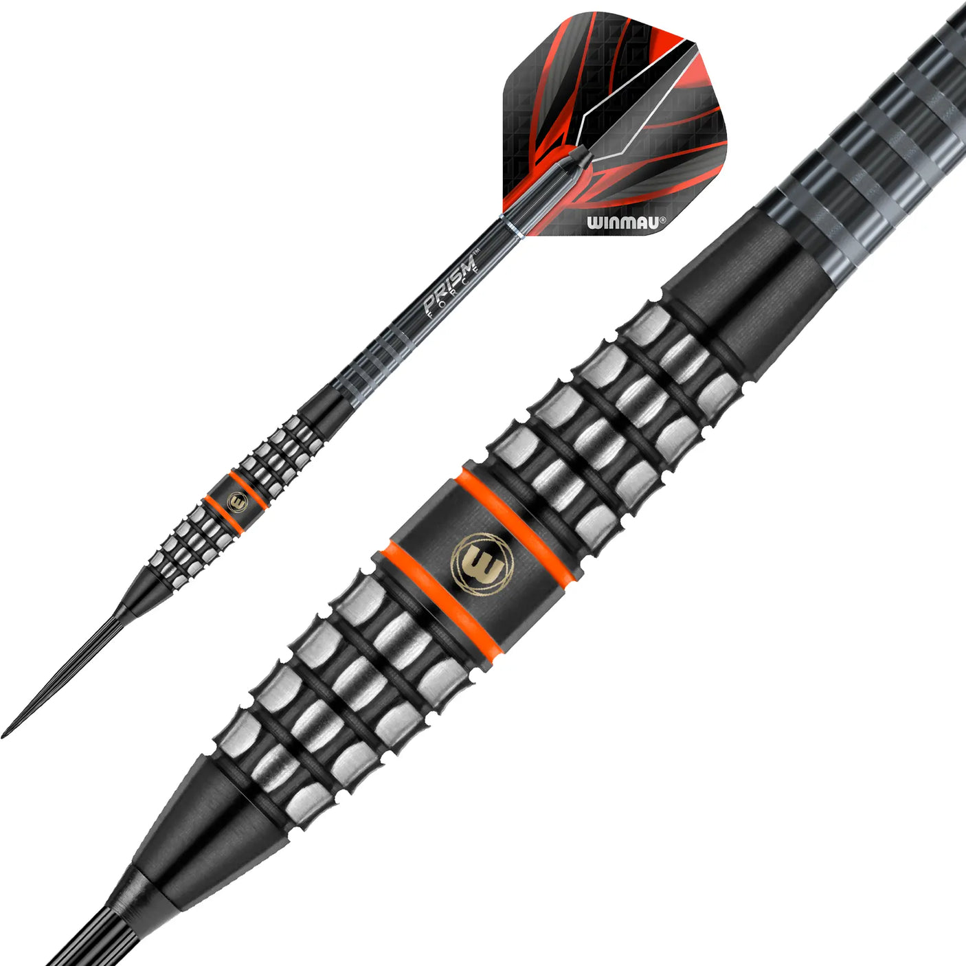 Winmau Sicario 90% Tungsten Steel Tip Darts Barrel View