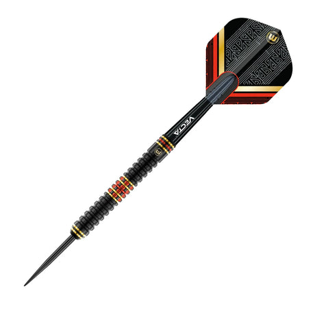 Winmau Valhalla 95%/85% Tungsten Dual Core Steel Tip Dart On Angle View