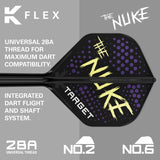 Luke Littler K-Flex flights info chart image
